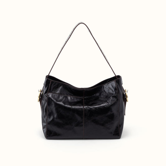 Render Shoulder Bag In Polished Leather