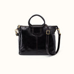 Sheila Medium Satchel In Polished Leather