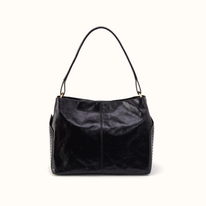 Seneca Shoulder Bag In Polished Leather