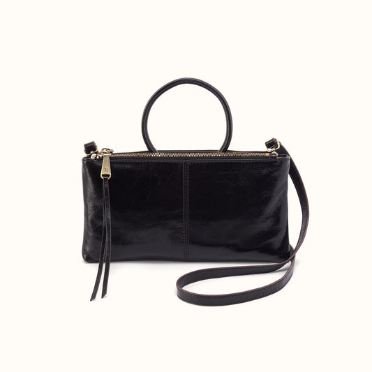 Sable Crossbody In Polished Leather