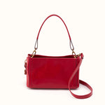 Seneca Shoulder Crossbody In Polished Leather