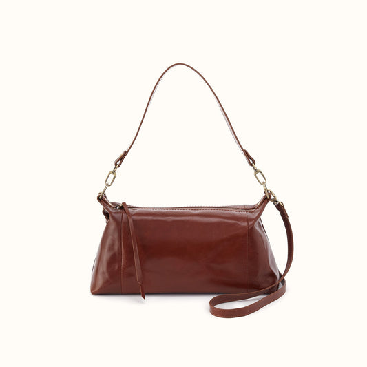 Darcy Shoulder In Polished Leather