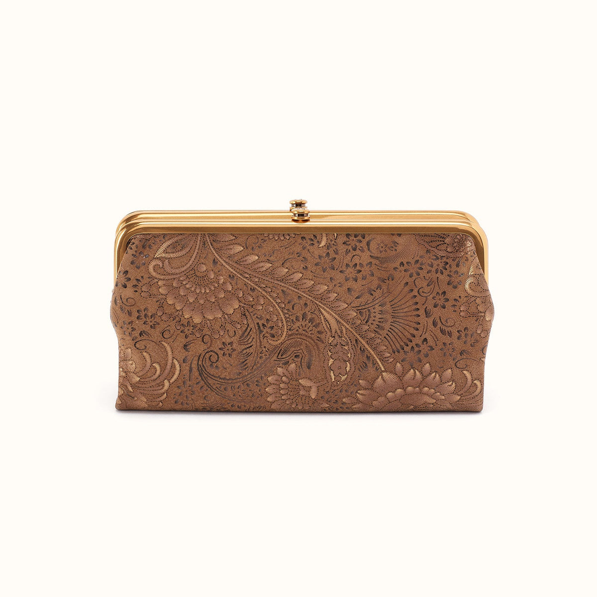 Lauren Clutch-Wallet In Printed Leather