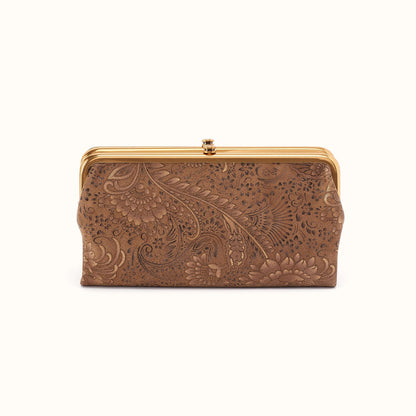 Lauren Clutch-Wallet In Printed Leather