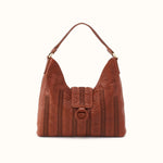 Atlas Hobo Bag In Washed Leather